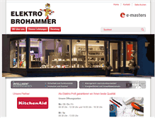 Tablet Screenshot of brohammer.de